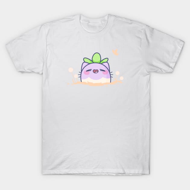 Turnip Cat 3 T-Shirt by Everything A Cat